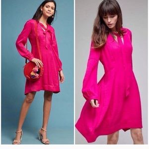 GINA keyhole dress ANTHROPOLOGIE